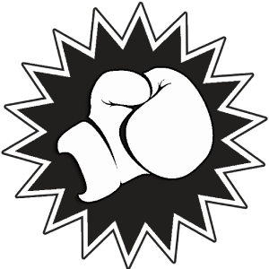 boxing glove denoting discord